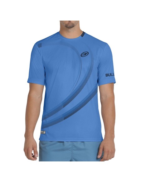CAMISETA BULLPADEL BEQUE 995 AZUL ATOMICO | Ofertas de pádel